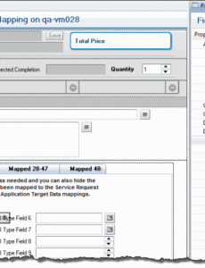 Editable Relating Mapped And Details Tab Fields In The Work Order Template Form  Documentation For Bmc Word Example