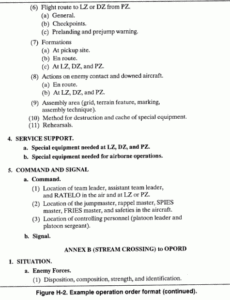 Free  5 Paragraphs Of An Opord Army  Army Military Pdf