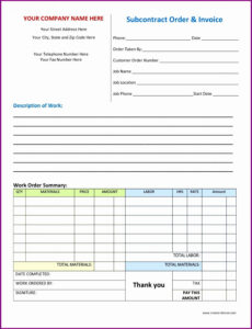 Free  Automotive Invoice Template For Quickbooks Templates2  Resume Examples Doc