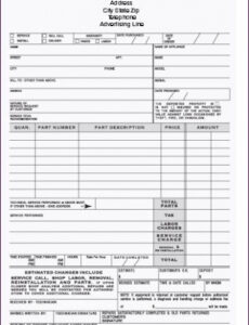 Free Editable Apr667 Appliance Repair Order  Jb Forms