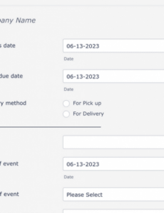 Printable Catering Order Form Template  Jotform Doc Sample