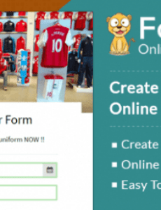 Printable Create Uniform Order Form For Uniform &amp;Amp; Clothing Stores  Formget Doc