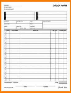 Printable Downloadable Free Printable Work Order Template  Printable Templates Free Word Sample