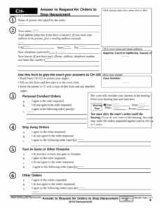 Printable Restraining Order Form Fill Out &Amp; Sign Online  Dochub Pdf Sample
