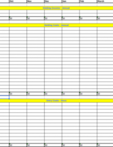 editable investment property spreadsheet template — dbexcel doc example