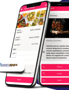 free custom food directory template  siberian cms features and modules marketplace for app creation doc