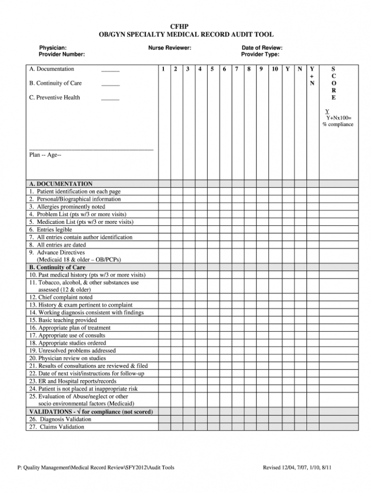 free editable chart audit template fill out &amp;amp; sign online  dochub excel sample