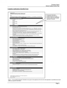 free printable mortgage processing checklist templates  tutore  master of documents word example