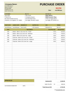 Editable Purchase Order Terms And Conditions Template