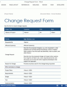 Free  App Development Change Order Template Doc Sample