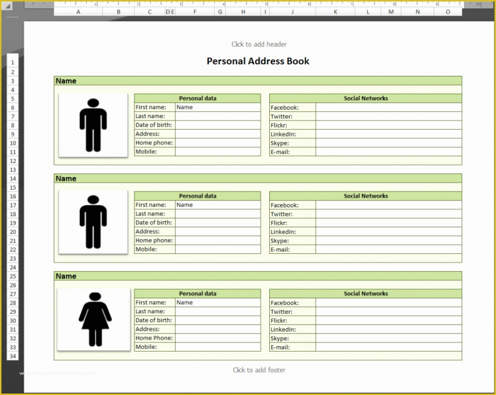 free custom directory template free doc example