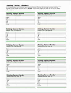 free editable free printable church directory template doc example