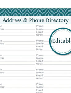 free editable phone number list template  free samples  examples &amp;amp; format resume  curruculum vitae  free excel example