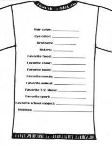 Editable Tee Shirt Order Form Template Excel