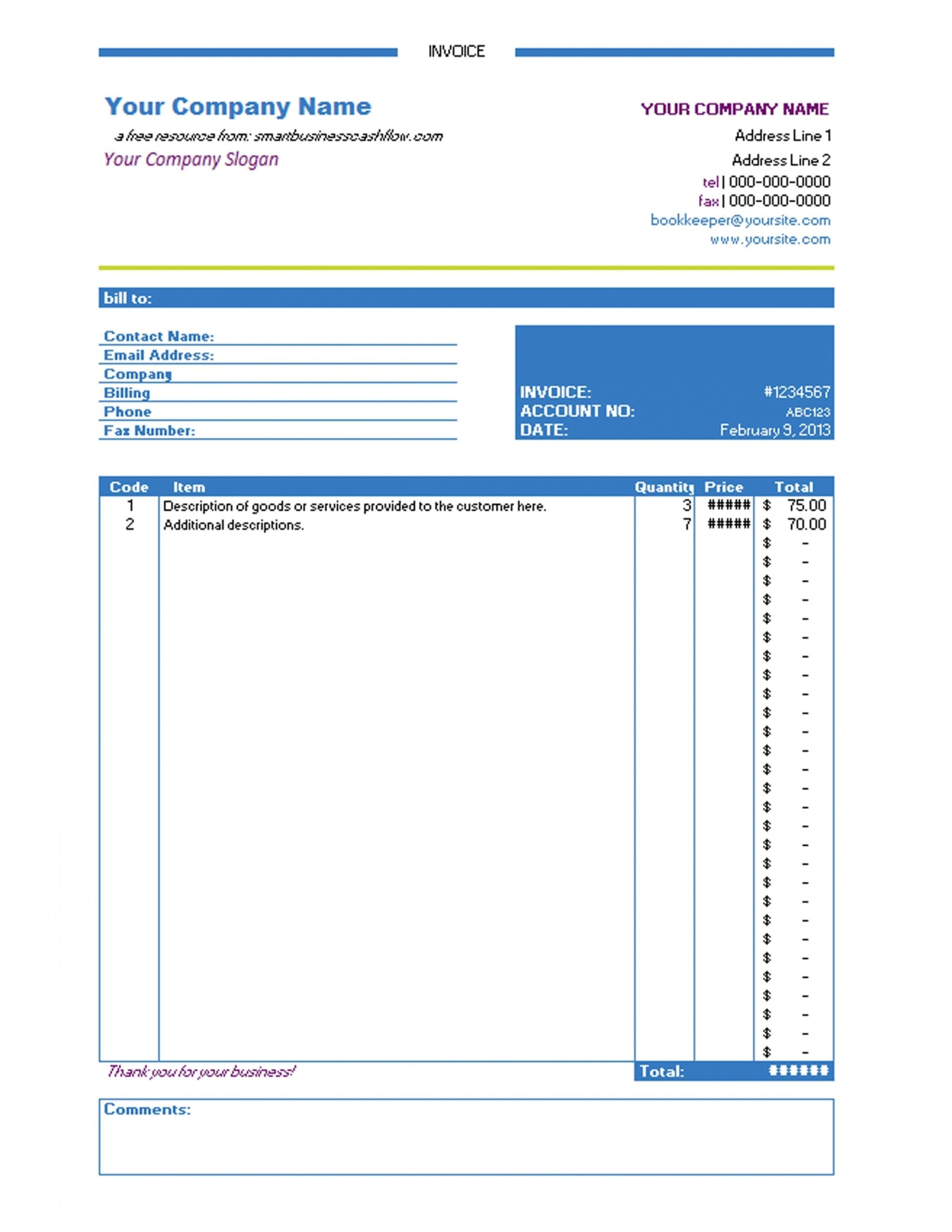 Free  Apple Pages Purchase Order Template Excel