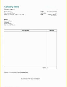 Free Custom Apple Pages Purchase Order Template  Sample