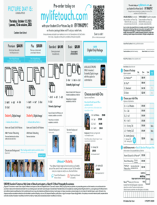 Free Editable School Picture Day Order Form Template Pdf Sample