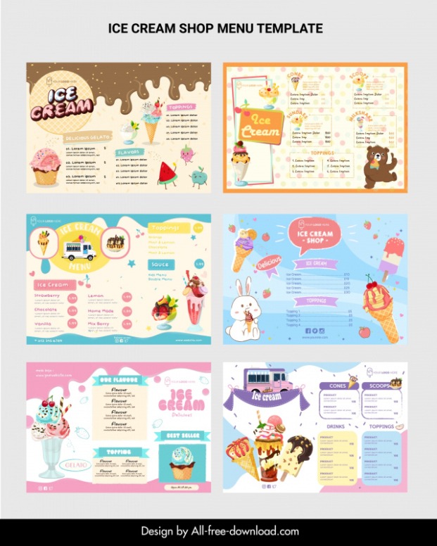 Free Editable Ice Cream Order Form Template Word