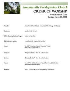 Free Printable Anglican Church Order Of Service Template Doc Sample